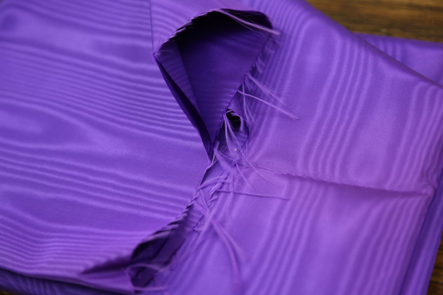 Purple Woodgrain Polyester